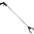 Afvalgrijper zwart professioneel 90 cm