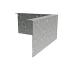 Verzinkt Edging gezet buitenhoek (L-vorm) 300 mmx3x290 mm mm (LxDxH)