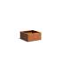 Bloembak Corten 800x800x400 mm
