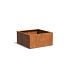 Bloembak Corten 1200x1200x600 mm