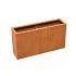 Bloembak Corten Connect (zelfbouw) 1500x400x800 mm