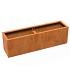 Bloembak Corten Connect (zelfbouw) 2000x500x600 mm