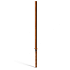Cortenstaal staander 106 x 60 x 2700 mm (tbv Corten panelen)
