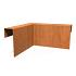 Corten Top Edge binnenhoek 300 mmx54 mmx150 mm mm (LxDxH)
