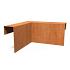 Corten Top Edge binnenhoek 300 mmx64 mmx150 mm mm (LxDxH)