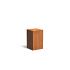 Sokkel Corten 500 x 500 x 800 mm