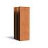 Paneel Corten basic 600 x 50 x 1800 mm