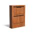 Brievenbus Corten recht pakket groot 870 x 300 x 1250 mm
