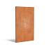 Decoratief paneel abstract Corten 1100 x 50 x 1800 mm
