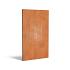 Decoratief paneel abstract Corten 1100 x 50 x 1800 mm