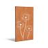Decoratief paneel natuur Corten 1100 x 50 x 1800 mm