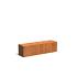 Sokkel Corten 1500 x 400 x 400 mm