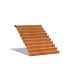 Trap Corten 2000 x 2400 x 1700 mm