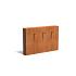 Vijvermuur Corten vrijstaand 1500 x 250 x 1000 mm