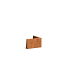 Keerwand Corten Buitenhoek 500x2x300 mm (LxDxH)