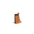 Keerwand Corten binnenbocht 500x3x600 mm (LxDxH)