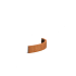 Keerwand Corten buitenbocht 1000x2x200 mm (LxDxH)