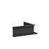 Keerwand Aluminium binnenhoek 1000x4x400 mm (LxDxH)