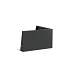 Keerwand Aluminium Buitenhoek 1000x4x600 mm (LxDxH)
