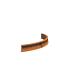 Keerwand Corten binnenbocht 1500x2x200 mm (LxDxH)