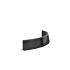 Keerwand Aluminium binnenbocht 1500x3x300 mm (LxDxH)