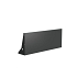 Keerwand Aluminium 1500x4x600 mm (LxDxH)