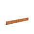 Keerwand Corten 2000x2x200 mm (LxDxH)