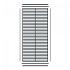 Boston Decopaneel Paxos verticaal 88x182cm dikte 2 mm RAL7016 (1009)