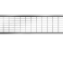 ACO Maasrooster RVS L=500mm (30/10 ACO Hexaline 2.0 en ACO Euroline)