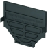 ACO Euroline eindplaat H = 55mm