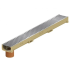 ACO Euroline goot L=1000mm, H=60mm Incl. sleufrooster, uitloop 110mm