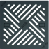 ACO Europoint Rooster Intercept GY B125 Afm. 250x250mm