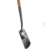 Spade met hals blank geslepen 100cm steel
