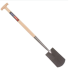 Spade met hals blank geslepen 100cm steel