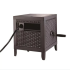 Tuinslangbox wicker design