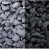 Basalt split 8-16mm los per m3
