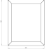 Cortenstaal plantenbak Rechthoek 40x50 H=80 cm MET bodemplaat + wielen