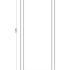 Cortenstaal plantenbak Rechthoek 50x120 H=30 cm MET bodemplaat