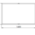 Cortenstaal plantenbak Rechthoek XL 160x100 H=40 cm ZONDER bodemplaat