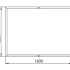 Cortenstaal plantenbak Rechthoek XL 160x120 H=30 cm ZONDER bodemplaat