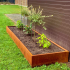 Cortenstaal plantenbak Rechthoek XL 360x100 H=60 cm ZONDER bodemplaat