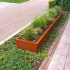 Cortenstaal plantenbak Rechthoek XL 360x60 H=60 cm ZONDER bodemplaat