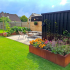 Cortenstaal plantenbak Rechthoek XL 400x80 H=80 cm ZONDER bodemplaat