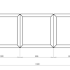 Cortenstaal plantenbak Vierkant Trapmodel 3 stuks 50x50 H=40+60+80 cm MET bodemplaat
