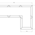 Gepoedercoat staal plantenbak Hoekopstelling 30 H=60 cm - Antraciet (RAL7016) ZONDER bodemplaat