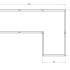 Gepoedercoat staal plantenbak Hoekopstelling 80 H=30 cm - Wit (RAL9010) ZONDER bodemplaat