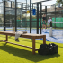 Teak tuinbank Court