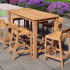 Teak tuinset Barset Buckingham