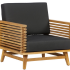 Teak loungeset Riverside fauteuil incl kussens