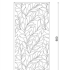 Wanddecoratie Blad Cortenstaal S